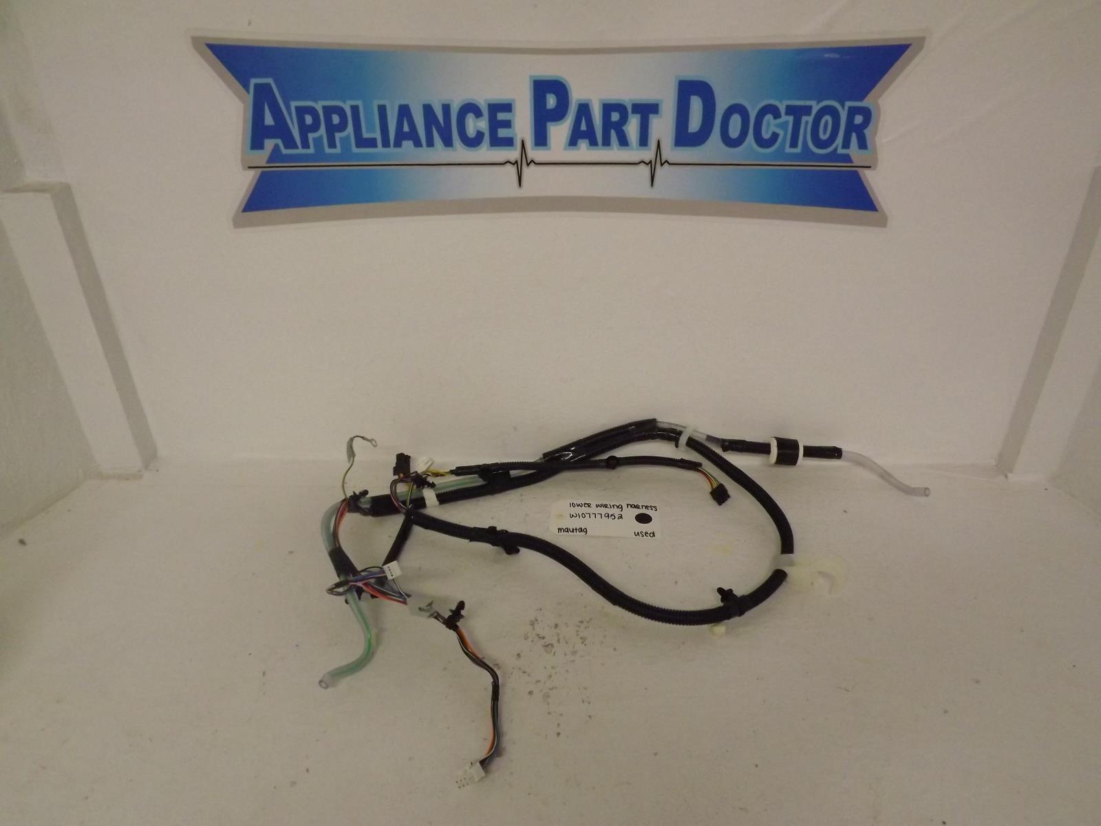 Maytag Washer W10777952 Lower Wiring Harness Used Maytag Washer W10777952 Lower Wiring Harness Used